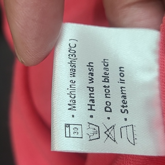 ZCSIA Women's Coral Pink One Shoulder Maxi Tiered Dress - Size Medium - Picture 10 of 10